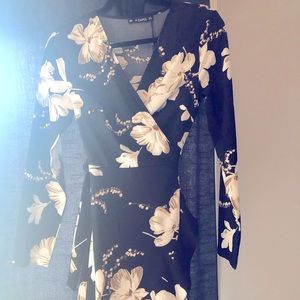 Floral wrap dress - brand new tags on